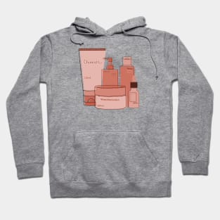 Skincare Essentials (Rose Theme) Hoodie